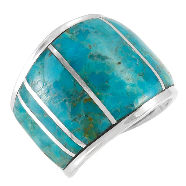 Turquoise Ring Sterling Silver R2432-C05