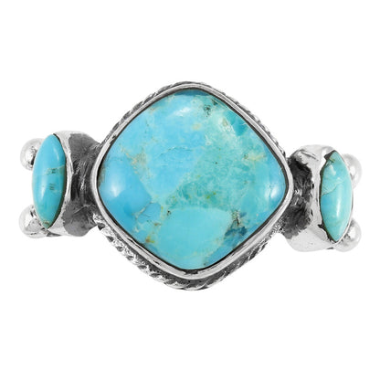 Turquoise Ring Sterling Silver R2650-C75